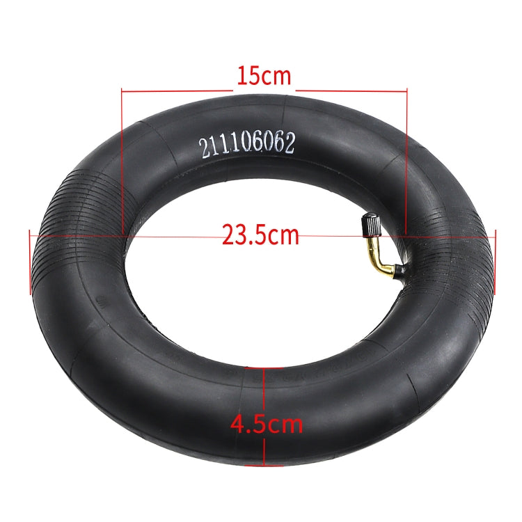 10 x 2.5/2.75 Electric Scooter 45 Degree Valve Thickened Inner Tube