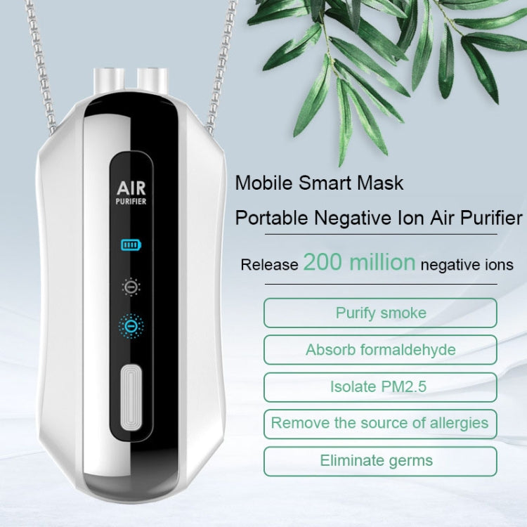 Portable Negative Ion Air Purifier Home Hanging Neck Purifier