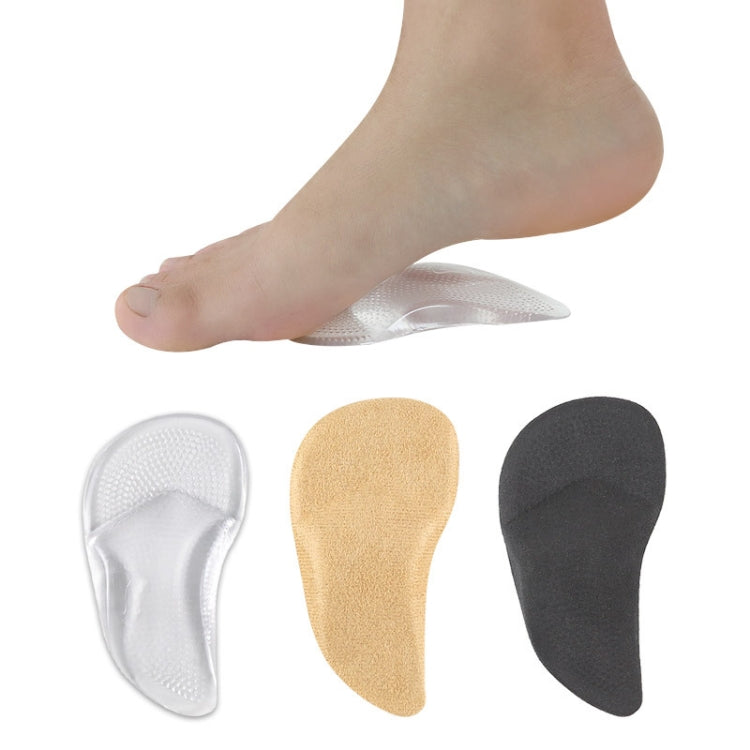 1pair Flat Feet Arch Support Shoe Insoles Adhesive Reusable Arch Cushions