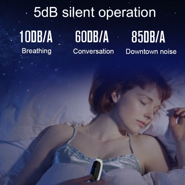 Upgrade Dual-brush Negative Ion Air Purifier Neck Small Portable Air Purifier