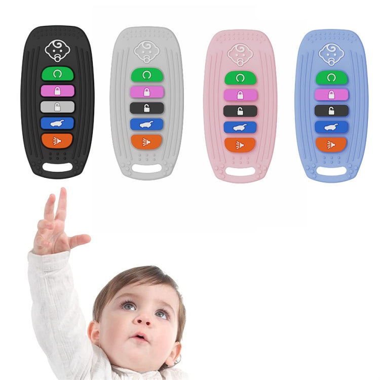 Babies Soft Silicone Car Keys Shape Teething Toys Molar Teether Chew Toys