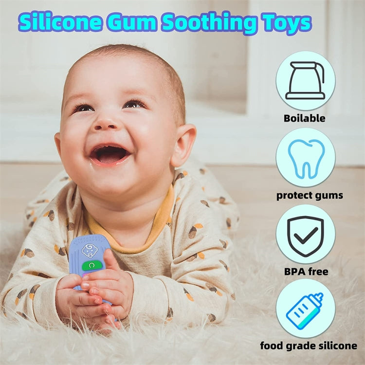 Babies Soft Silicone Car Keys Shape Teething Toys Molar Teether Chew Toys