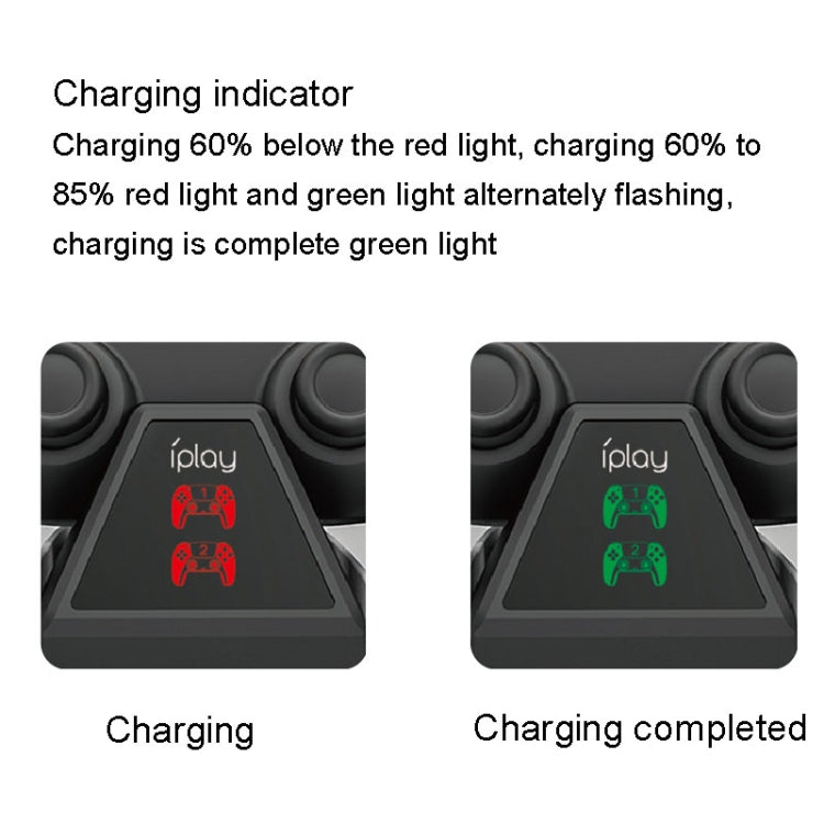 iplay HBP-260 For PS5 Handle Charging Seat Electric Game Handle Fast Charging Seat