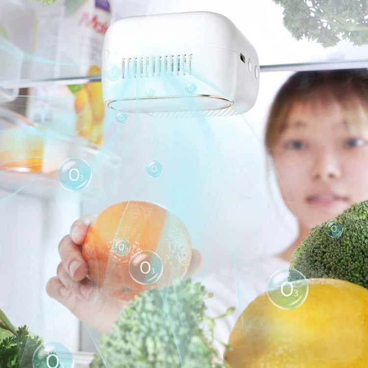 M16 Fridge Deodorizer Negative Ion Digital Display Magnetic Mounting Freezer Odor Remover