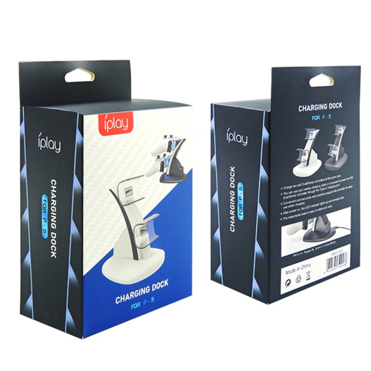 iplay HBP-253 For PS5 Game Wireless Handle Double Charging Base Placement Bracket