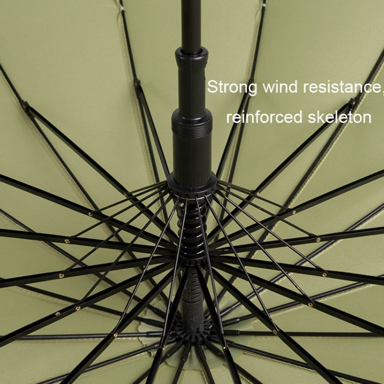 Long Handle Double 16 Bone Sunny And Rain Dual Use Umbrella