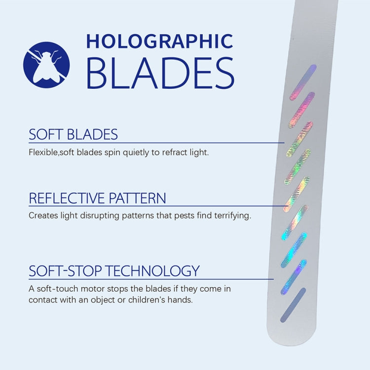 Telescopic Fan Blade Fly Repellent Indoor and Outdoor Multifunctional Automatic Fly Trap