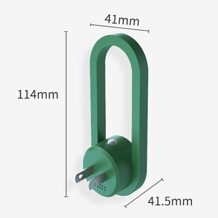 Ultrasonic Night Light Mosquito Repellent Household Mite Remover Repellent, US Plug