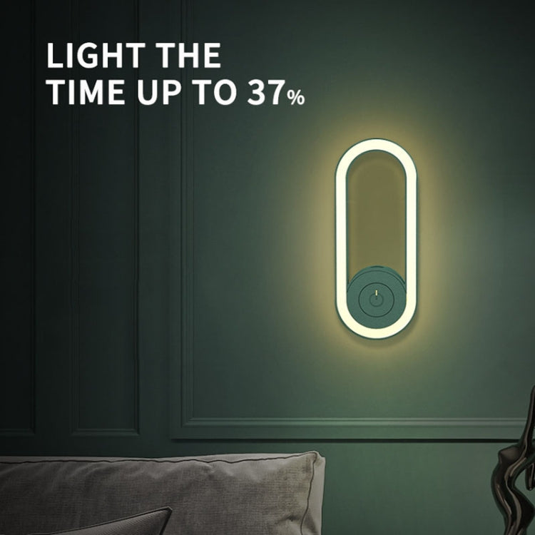 Ultrasonic Night Light Mosquito Repellent Household Mite Remover Repellent, US Plug