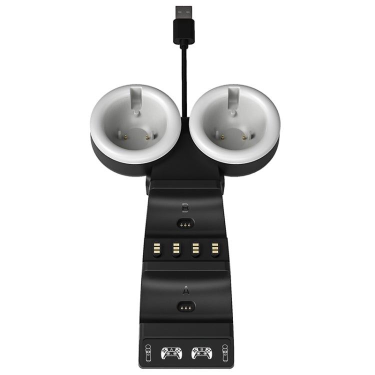 Iplay HBP-301 For PS5 / PS VR MOVE Controller Handle Dual Seat Charger 4 In 1 Charger