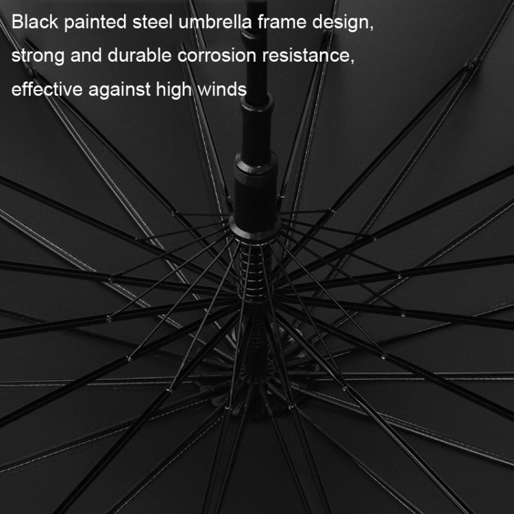 16 Bone Automatic Long Handle Double Sunny And Rain Dual Use Umbrella