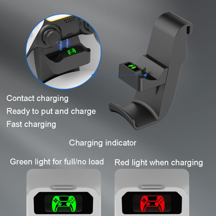 iplay HBP-293 For PS5 Suspension Handle Charging Seat Headphone Storage Hook Game Console Hanger