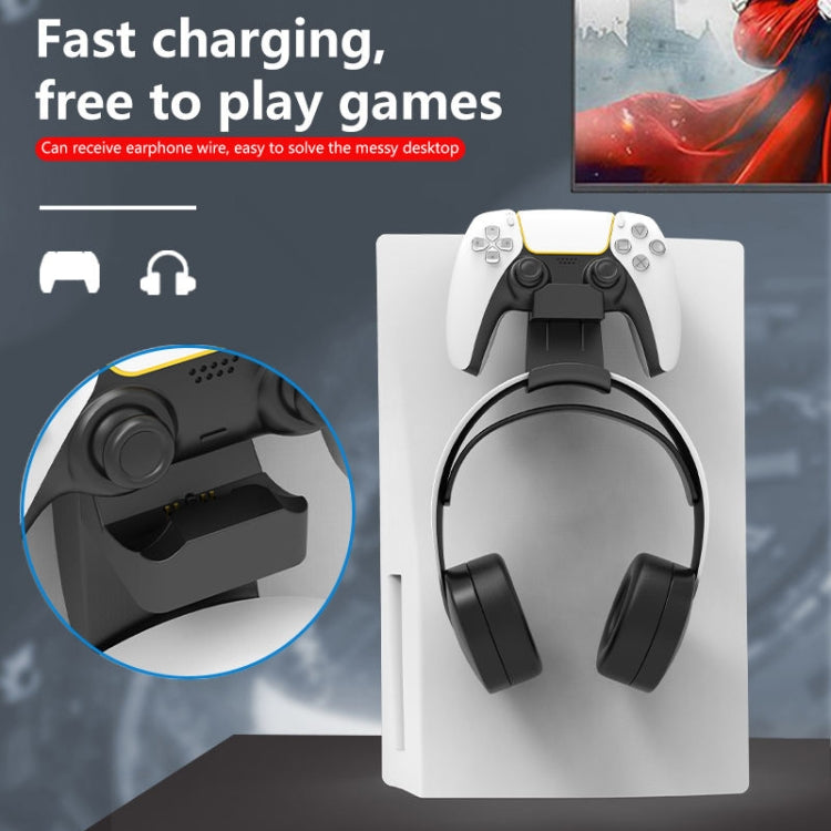 iplay HBP-293 For PS5 Suspension Handle Charging Seat Headphone Storage Hook Game Console Hanger