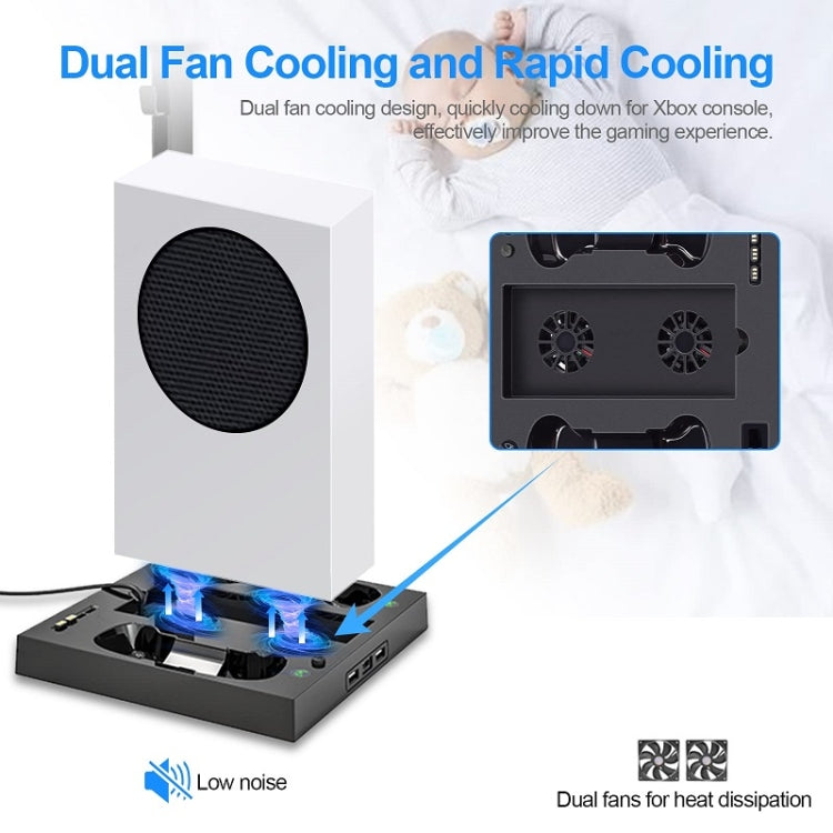 Iplay For Xbox Series S Host Cooling Bracket Handle Charging Base