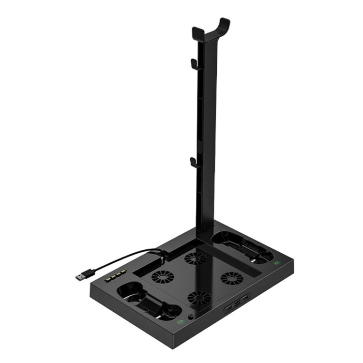 Iplay HBX-274 for Xbox Series X Host Multifunctional Heat Dissipation Base with Gamepad Double Charger