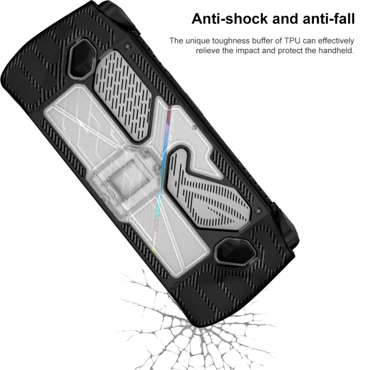 For ASUS Rog Ally Game Console PC+TPU Protective Case Cover With Bracket