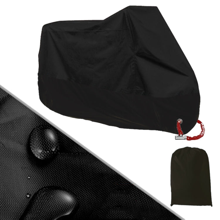 190T Motorcycle Rain Covers Dustproof Rain UV Resistant Dust Prevention Covers