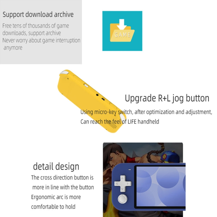 Nostalgic Street Fighter FC Handheld Video Game Console