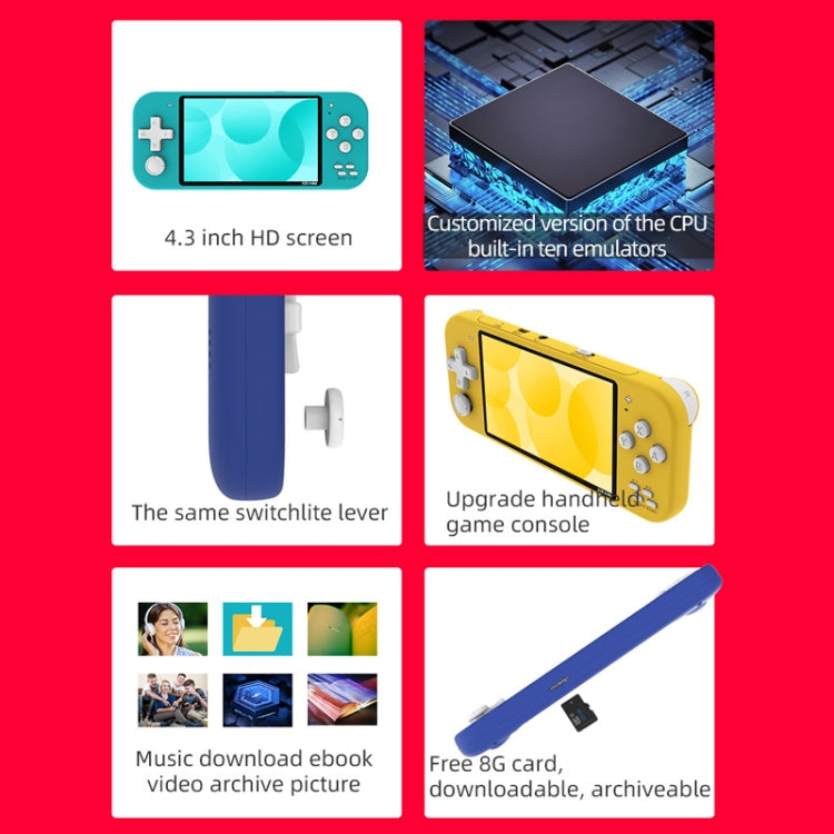 Nostalgic Street Fighter FC Handheld Video Game Console