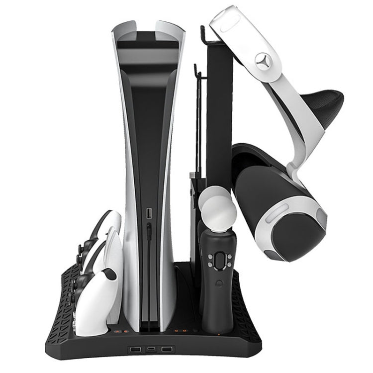 iplay HBP-270 For Sony PS5 Multifunctional Host Heat Dissipation Charging Base with Storage Rack