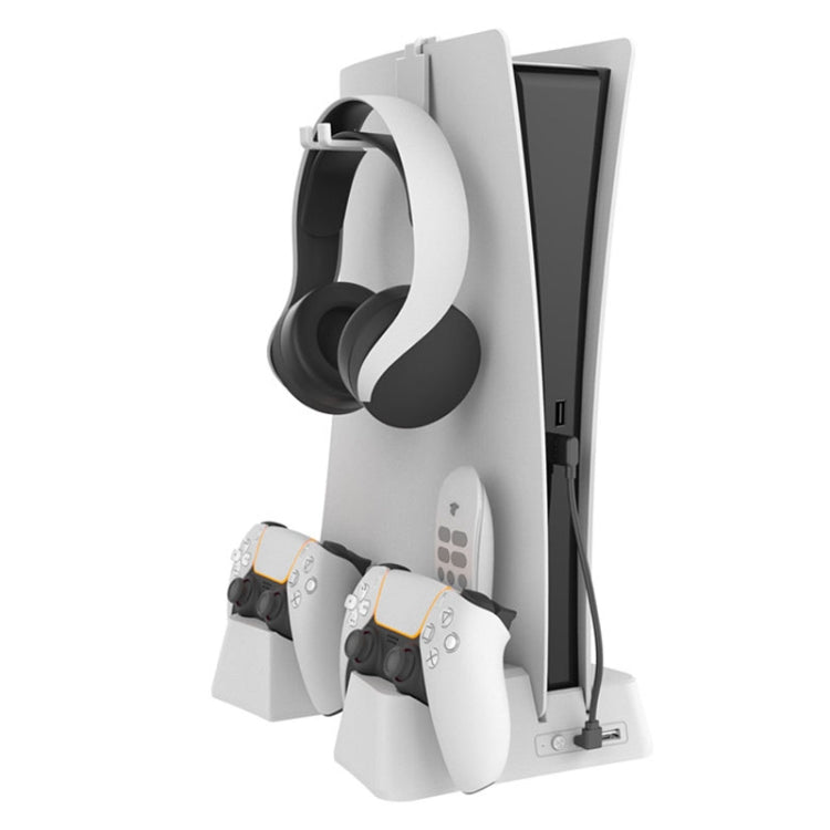 Iplay HBP-351 For Sony PS5 Digital Version Host Cooling Base Bracket Multifunctional Handle Charging Stand