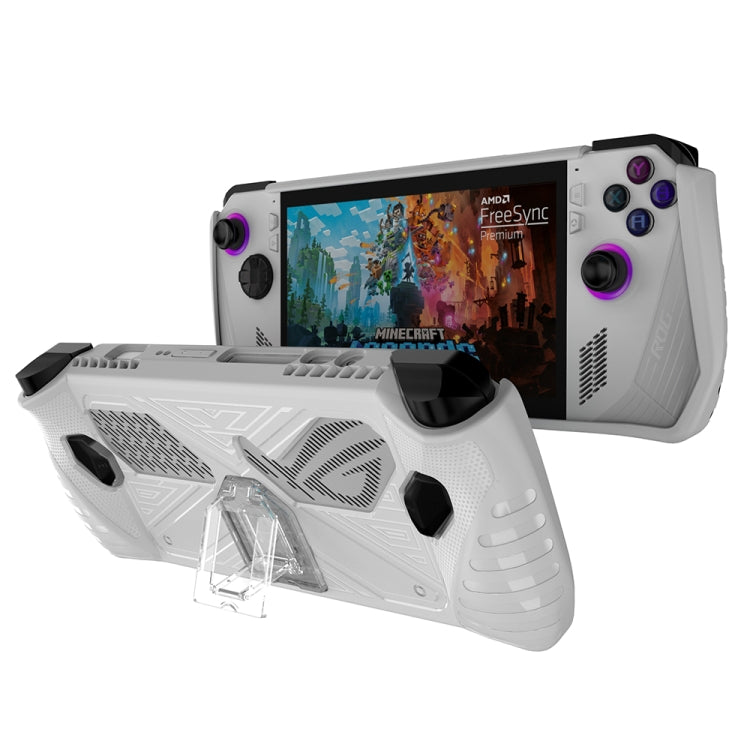 For Asus ROG Ally Game Console TPU Soft Cover With Holder Bracket