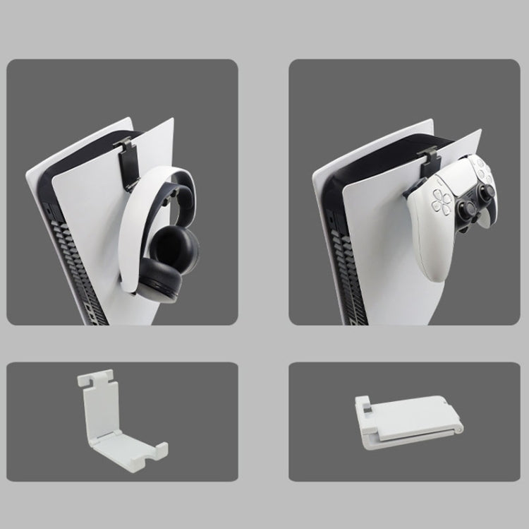 iplay HBP-266 For Sony PS5 Game Console Headphone Storage Side Rack Gamepad Hanger