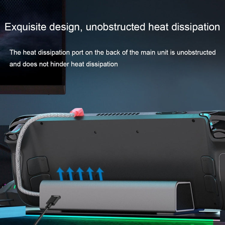 iplay HBSD-490B For Steam Deck Game Console Charging Base Handheld Game Stand Charger