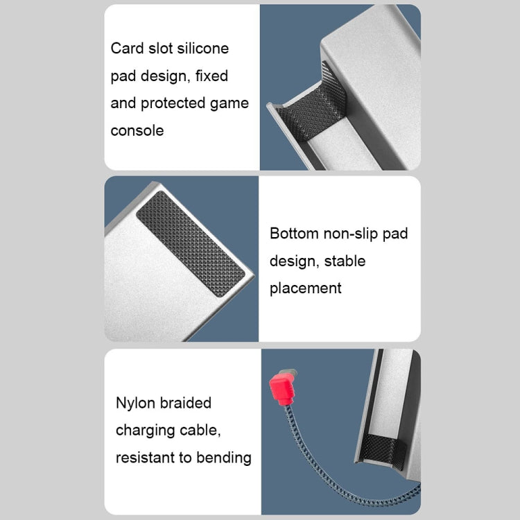 iplay HBSD-490B For Steam Deck Game Console Charging Base Handheld Game Stand Charger