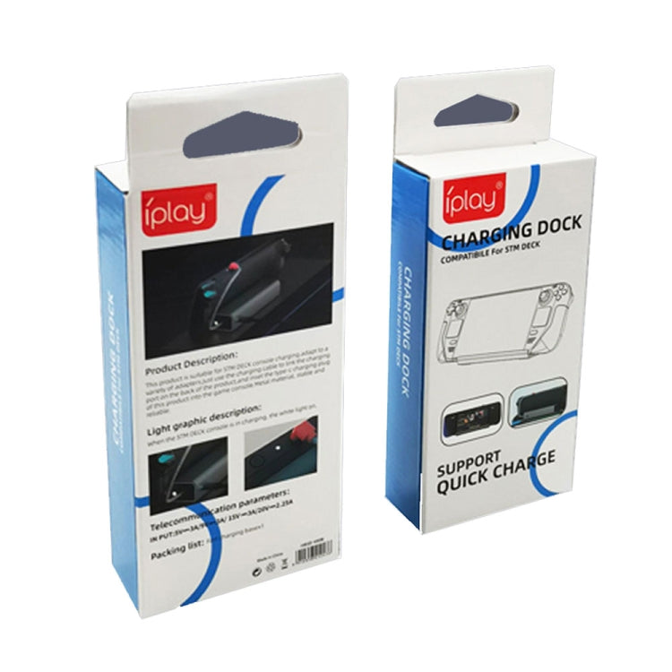 iplay HBSD-490B For Steam Deck Game Console Charging Base Handheld Game Stand Charger