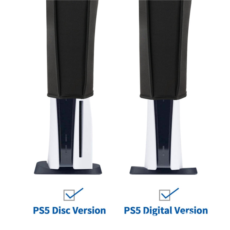 For PS5 Host Waterproof Dustproof Protective Cover Compatible With Digital Optical Drive Version