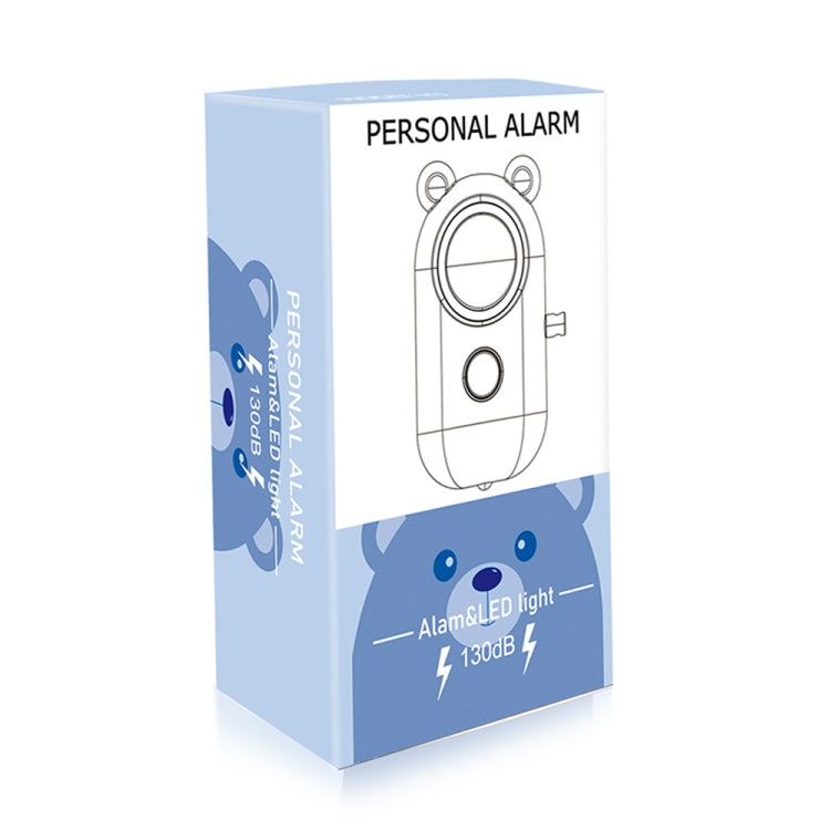 130dB LED Personal Alarm Pull Ring Outdoor Self-defense Products