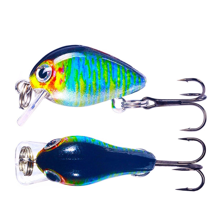 HENGJIA 2.5cm 1.5g Floating Water Little Fat Micro-Object Mini 3D Printing Luya Bait