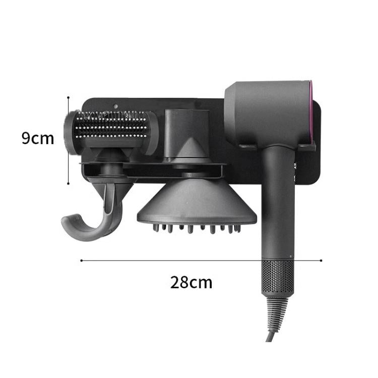 For Dyson Hair Dryer Holder Bathroom Wall-mounted Storage Rack
