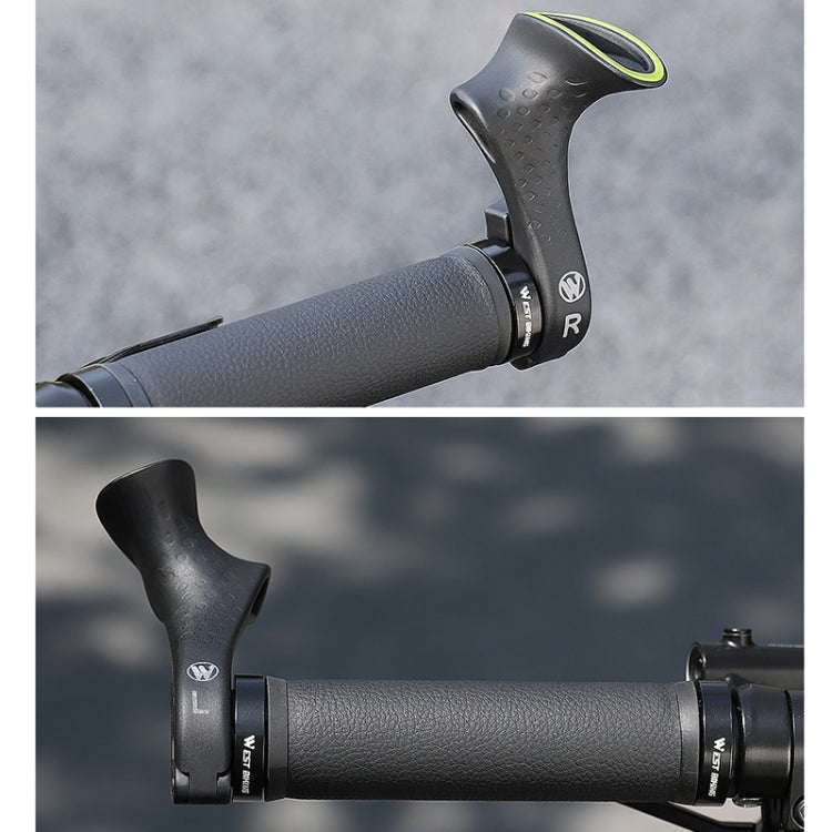 WEST BIKING Bike Cow Horns Fluorescent Deputy Handle Riding Equipment