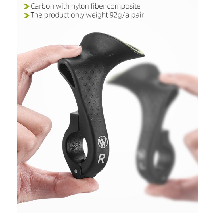 WEST BIKING Bike Cow Horns Fluorescent Deputy Handle Riding Equipment