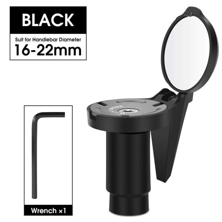 WEST BIKING Bicycle Handlebar Convex Rear View Mirror