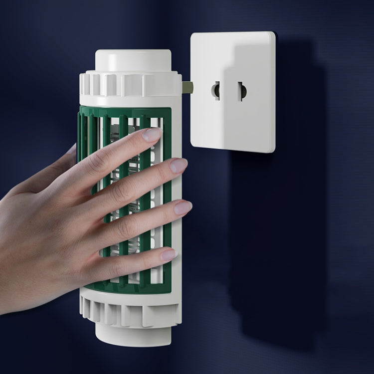 LED-UV Purple Light Wave Electric Shock Mosquito Killer Lamp Mini Plug-In Mosquito Repellent, CN Plug