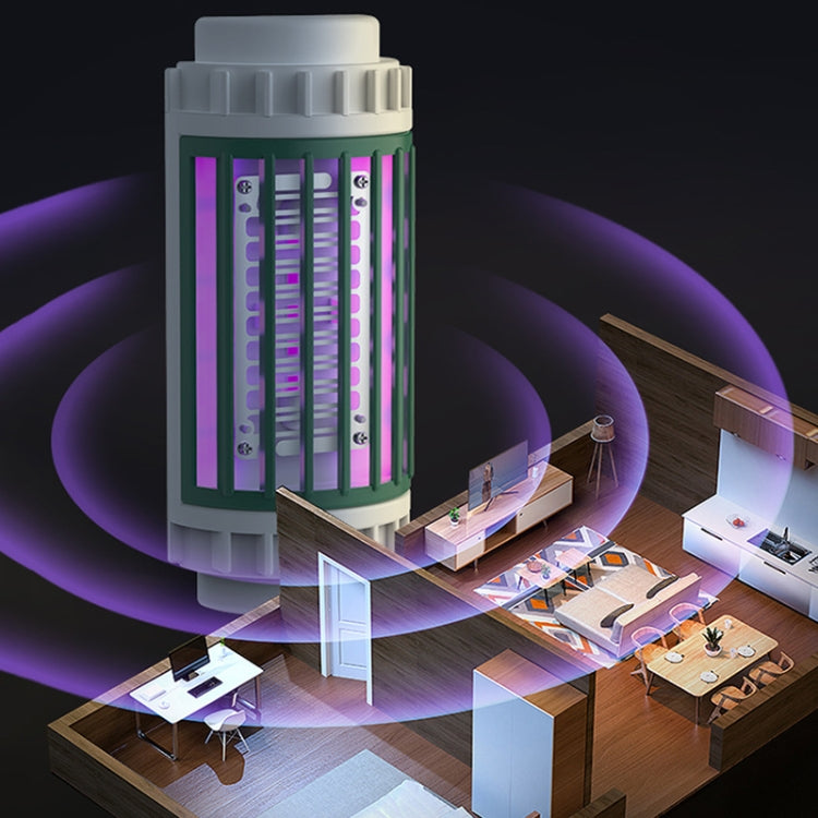 LED-UV Purple Light Wave Electric Shock Mosquito Killer Lamp Mini Plug-In Mosquito Repellent, CN Plug