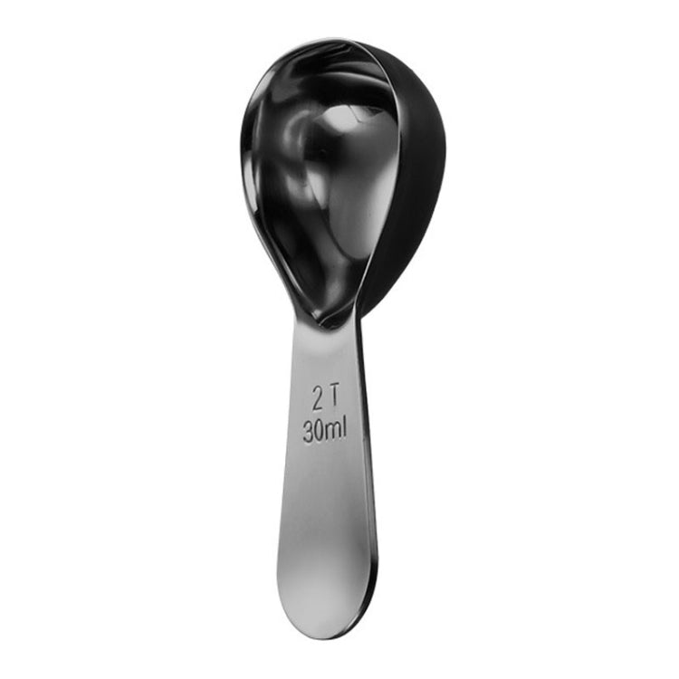 30ml 304 Stainless Steel Thickened Coffee Spoon With Scale Measuring Bean Spoon