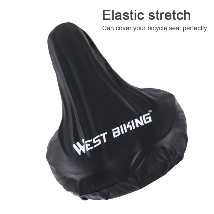 WEST BIKING 2pcs Bicycle Saddle Rain Cover Riding Equipment