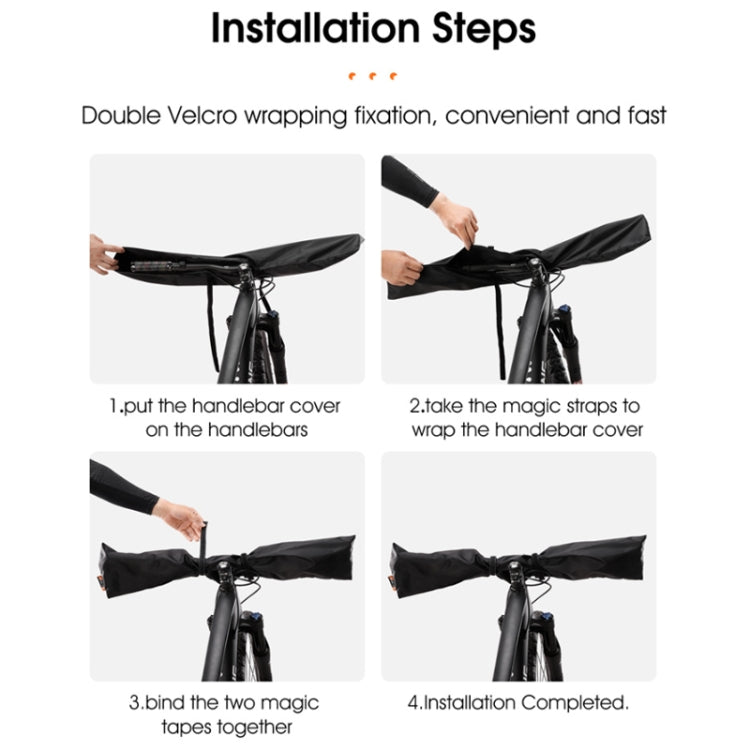 WEST BIKING Bicycle Handlebar Rain & Dust Protection Cover
