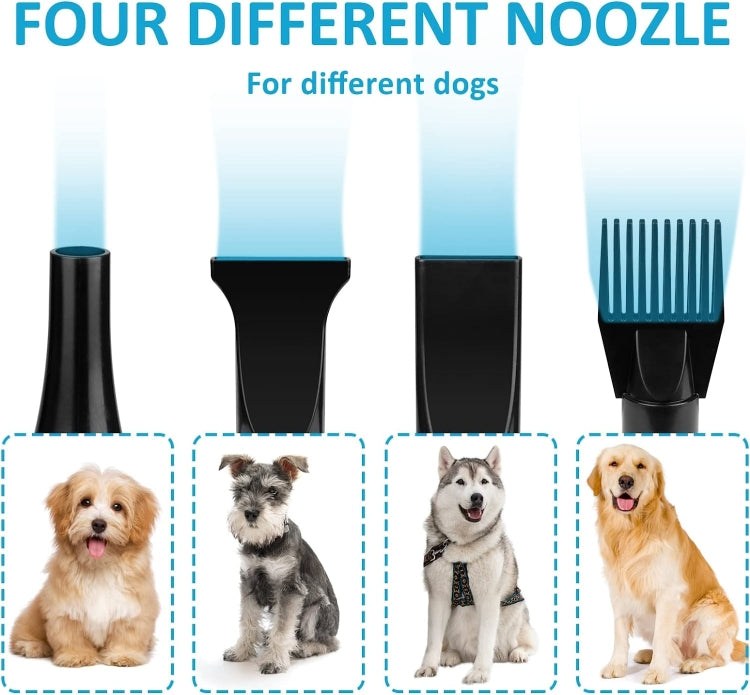 2100W Dog Dryer Stepless Speed Pet Hair Blaster Pet Water Blower