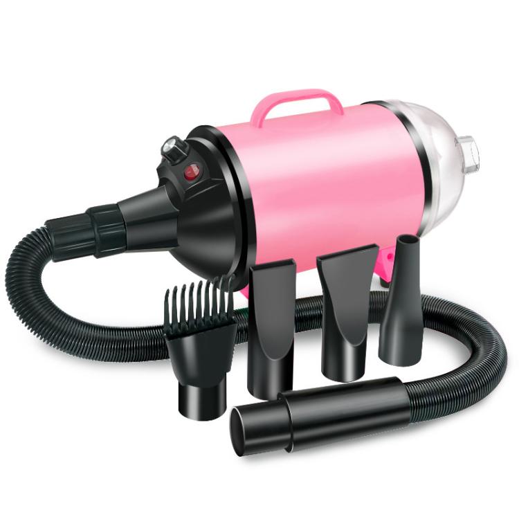 2100W Dog Dryer Stepless Speed Pet Hair Blaster With Vacuum Cleaner