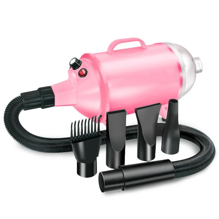2100W Dog Dryer Stepless Speed Pet Hair Blaster With Vacuum Cleaner