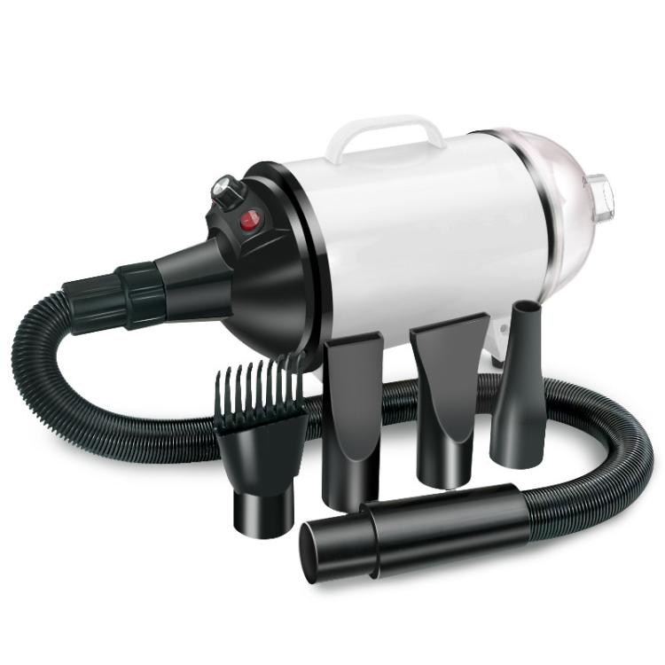 2100W Dog Dryer Stepless Speed Pet Hair Blaster With Vacuum Cleaner