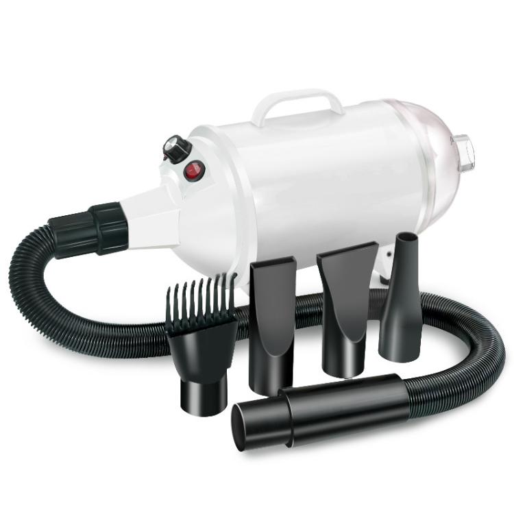 2100W Dog Dryer Stepless Speed Pet Hair Blaster With Vacuum Cleaner