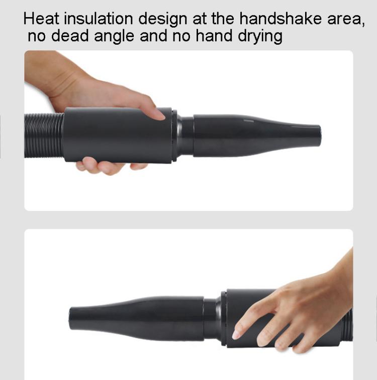 2100W Dog Dryer Stepless Speed Pet Hair Blaster With Vacuum Cleaner