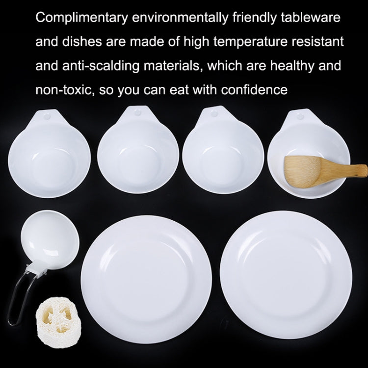 Hewolf HW-K1779 4-5 People Outdoor Aluminum Stove Portable Storage Camping Set