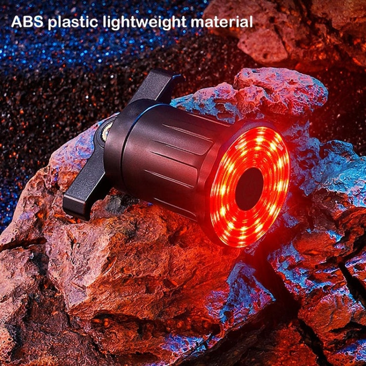 WEST BIKING Bicycle USB Charging Smart Brake Sensor Warning Tail Light